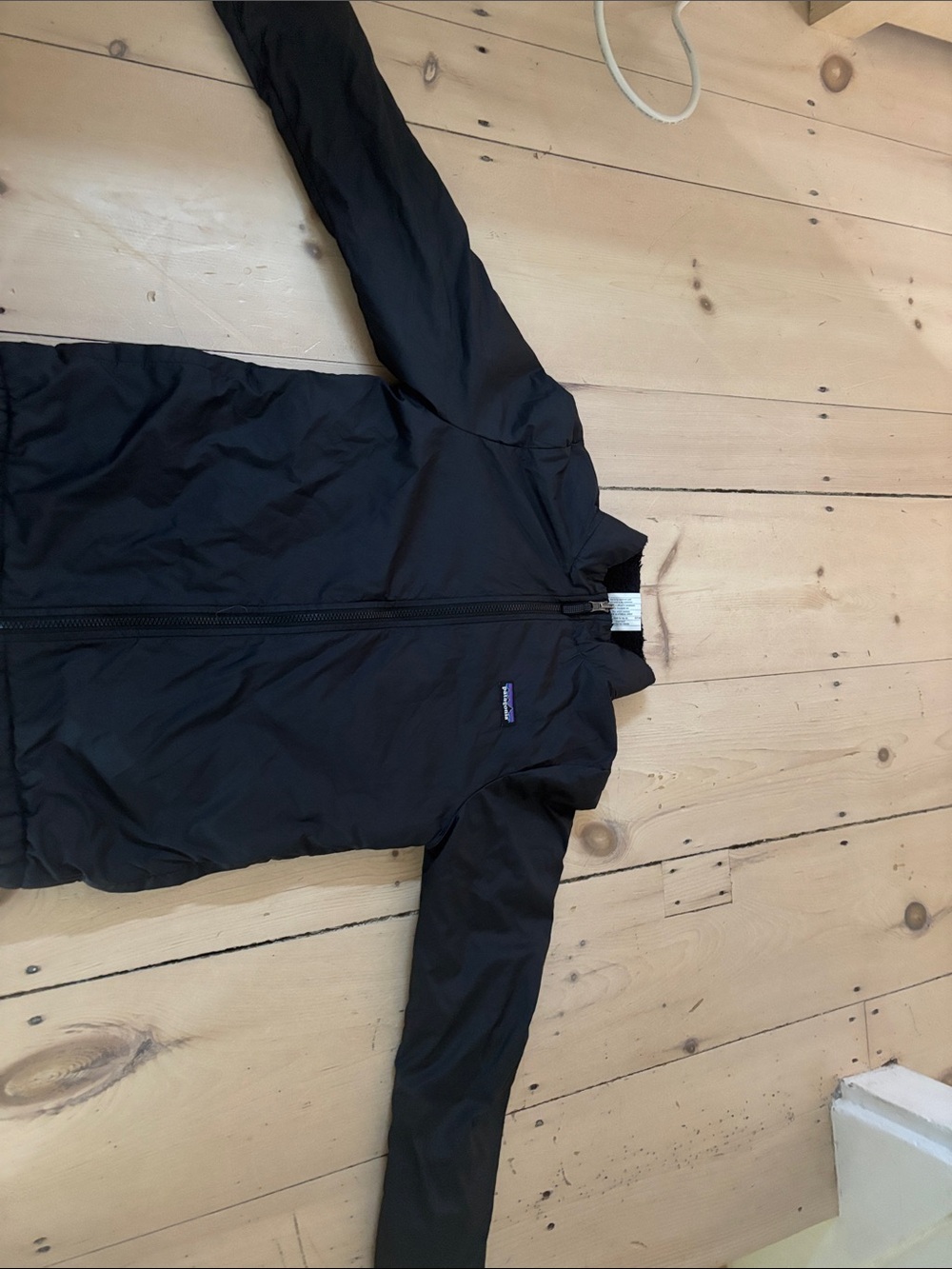 Patagonia Black Packable Puffer Jacket
